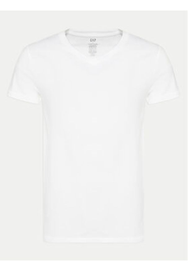 GAP - Gap Komplet t-shirtów 483955-00 Biały Regular Fit. Kolor: biały. Materiał: bawełna