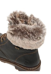 Remonte Trzewiki CEO-D0B74-01 Czarny. Kolor: czarny. Materiał: skóra #5