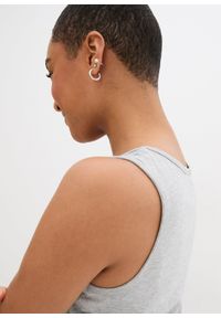 bonprix - Długi top (2 szt.). Kolor: czarny. Materiał: bawełna. Długość: długie #3