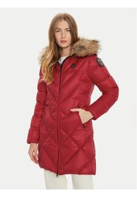 Blauer Płaszcz zimowy 24WBLDK03052 Czerwony Regular Fit. Kolor: czerwony. Materiał: syntetyk. Sezon: zima