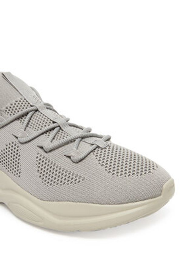 Hugo - HUGO Sneakersy Leon 50553232 Szary. Kolor: szary. Materiał: materiał