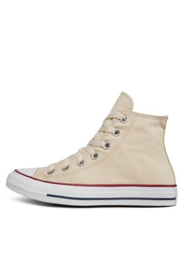 Converse Trampki Chuck Taylor All Star Hi 159484C Beżowy. Kolor: beżowy. Materiał: materiał