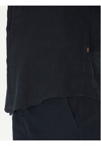 BOSS Koszula 50537381 Granatowy Regular Fit. Kolor: niebieski. Materiał: len #5