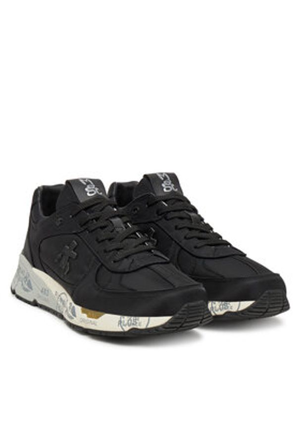 Premiata Sneakersy Mase Var 7087 Czarny. Kolor: czarny. Materiał: materiał
