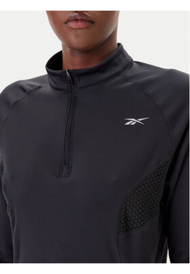 Reebok Koszulka techniczna Running 100075413 Czarny Regular Fit. Kolor: czarny. Materiał: syntetyk. Sport: bieganie