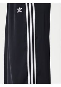 Adidas - adidas Spodnie dresowe adicolor Satin IU2520 Czarny Wide Leg. Kolor: czarny. Materiał: syntetyk #5