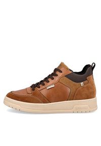 Rieker Sneakersy U0462-24 Brązowy. Kolor: brązowy. Materiał: zamsz, skóra #2