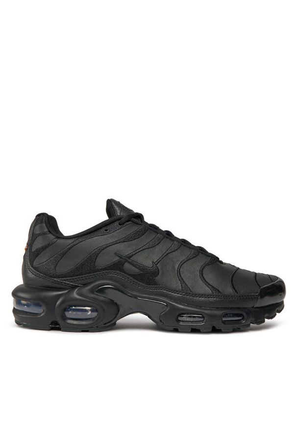 Nike Sneakersy Air Max Plus AJ2029 001 Czarny. Kolor: czarny. Materiał: skóra. Model: Nike Air Max