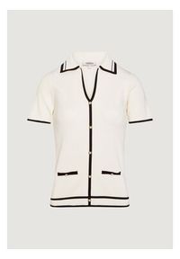 Morgan Sweter 261-MTOIRI Kremowy Regular Fit. Kolor: kremowy. Materiał: wiskoza #3