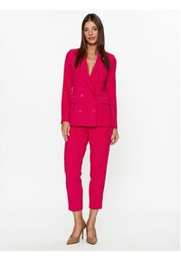ViCOLO Spodnie materiałowe TR0251 Różowy Regular Fit. Kolor: różowy. Materiał: syntetyk #5