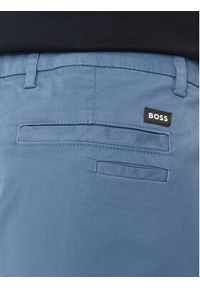 BOSS - Boss Chinosy Kaiton 50505392 Niebieski Slim Fit. Kolor: niebieski. Materiał: bawełna #2