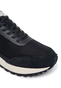 Emporio Armani Sneakersy EM004839 AF24321 MB617 Granatowy. Kolor: niebieski. Materiał: materiał #2