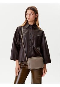 Patrizia Pepe Torebka CB8985/L001-B744 Brązowy. Kolor: brązowy. Materiał: skórzane #1