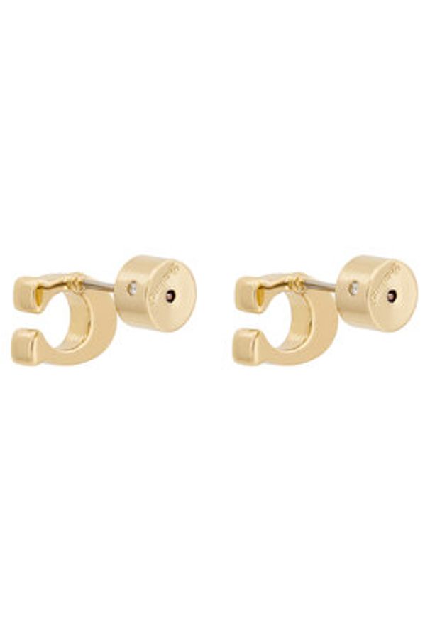 Coach Kolczyki 37571173 Złoty. Materiał: metalowe. Kolor: złoty