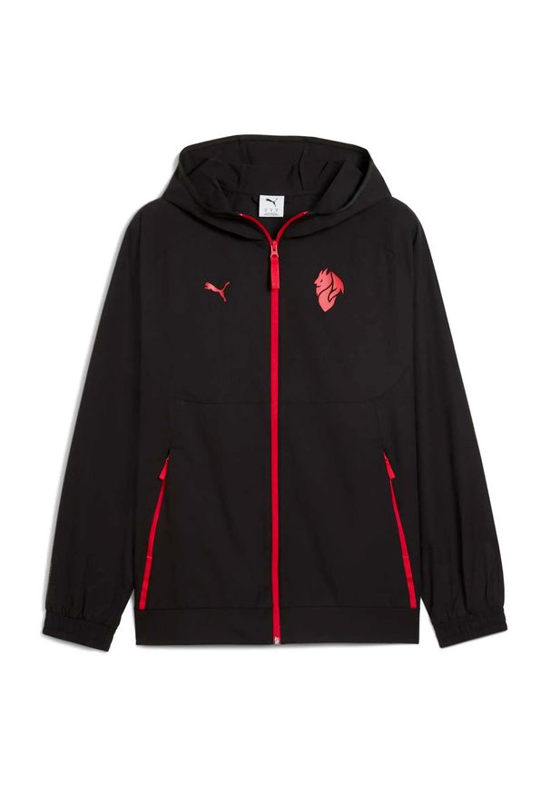 Puma Acm Pumatech Tkana Kurtka Bluza Dorosłych. Kolor: czarny. Sport: bieganie