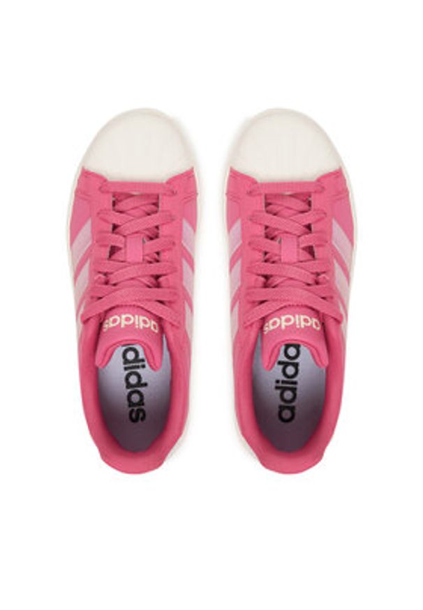 Adidas - adidas Sneakersy Streettalk IH4330 Różowy. Kolor: różowy. Materiał: skóra