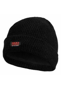 HEAT KEEPER - Damska czapka termoaktywna Heatkeeper Chenille czarne. Kolor: czarny. Sezon: zima. Styl: sportowy #1