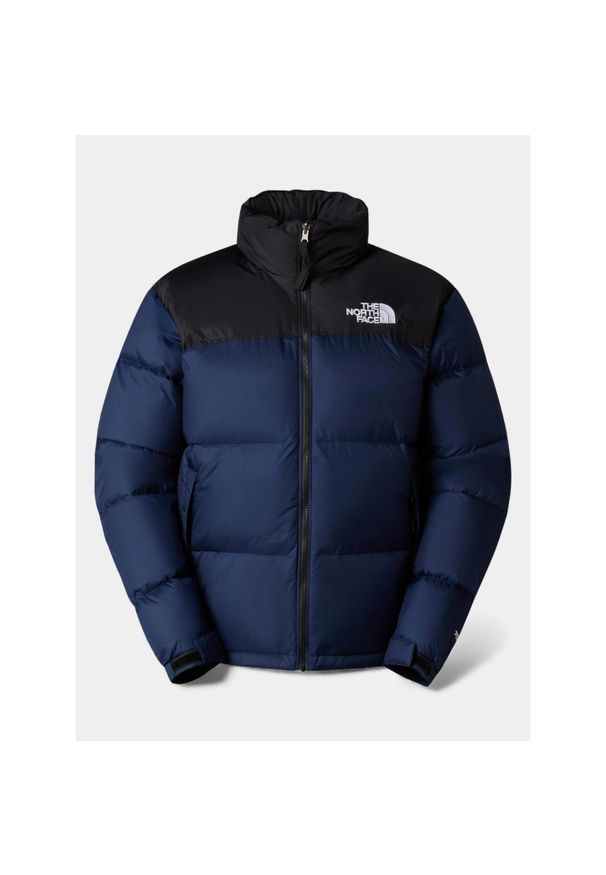 Kurtka Puchowa Męska The North Face M 1996 Retro Nuptse. Kolor: niebieski, wielokolorowy, czarny. Materiał: puch. Sport: turystyka piesza, wspinaczka