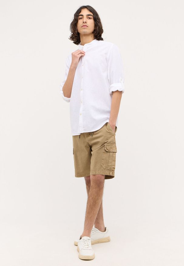 Mustang - Męska Koszula MUSTANG Yuma Bright White 1015236 2007