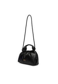 TOMMY HILFIGER - Tommy Hilfiger Torebka Th Soft Leather Med Crossover AW0AW18369 Czarny. Kolor: czarny. Materiał: skórzane #5