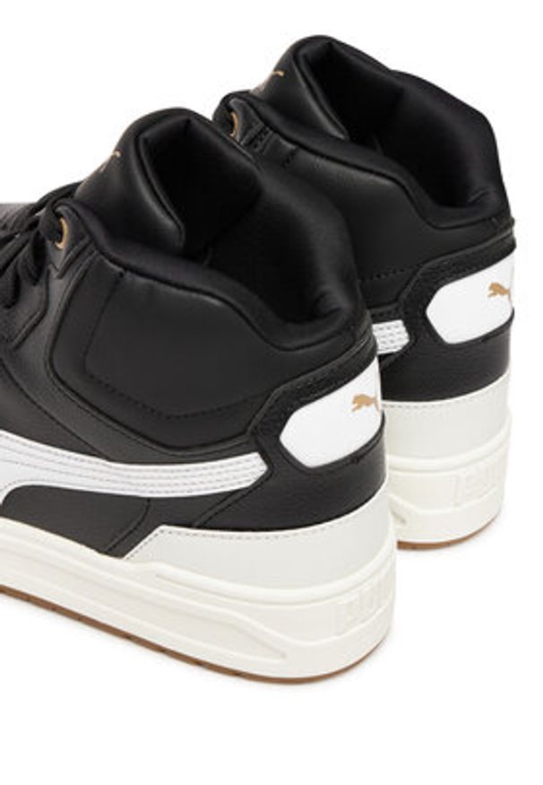 Puma Sneakersy Shuffle Downtown Mid 402598 06 Czarny. Kolor: czarny. Materiał: skóra