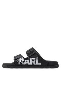 Karl Lagerfeld - KARL LAGERFELD Klapki KL80978 Czarny. Kolor: czarny. Materiał: syntetyk #2