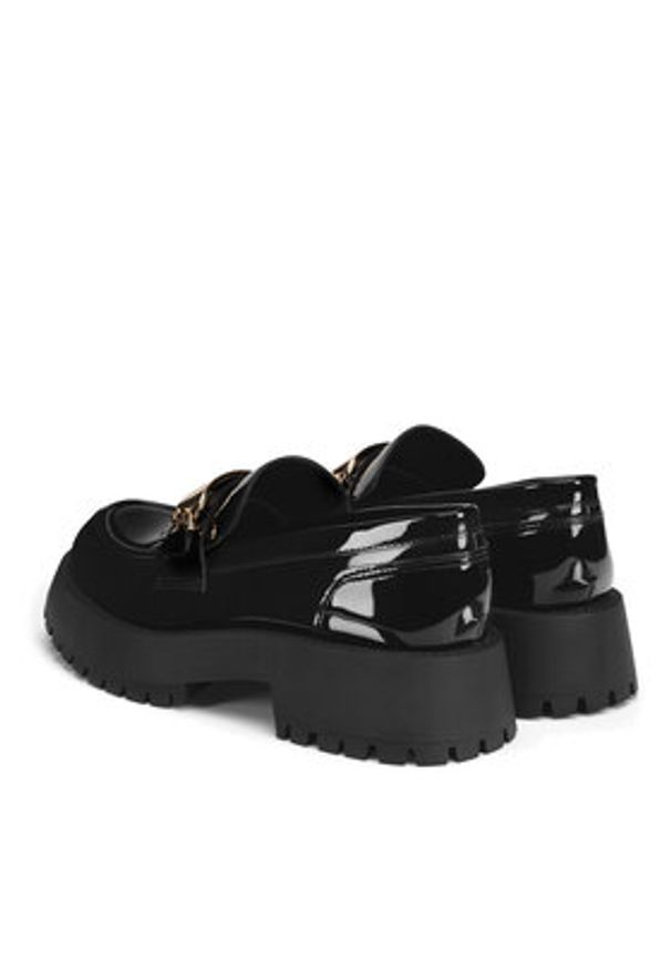 Nine West Loafersy WFA2998-1 Czarny. Kolor: czarny. Materiał: skóra