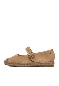 Roxy Espadryle CEO-WSS990-270 Beżowy ciemny. Kolor: beżowy. Materiał: materiał #9