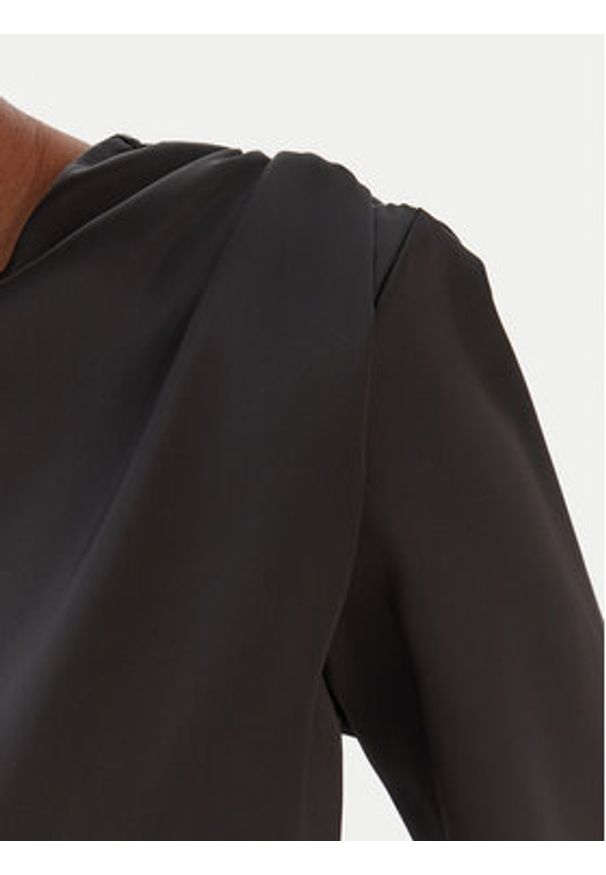 Rinascimento Bluzka CFC0126404003 Czarny Regular Fit. Kolor: czarny. Materiał: syntetyk