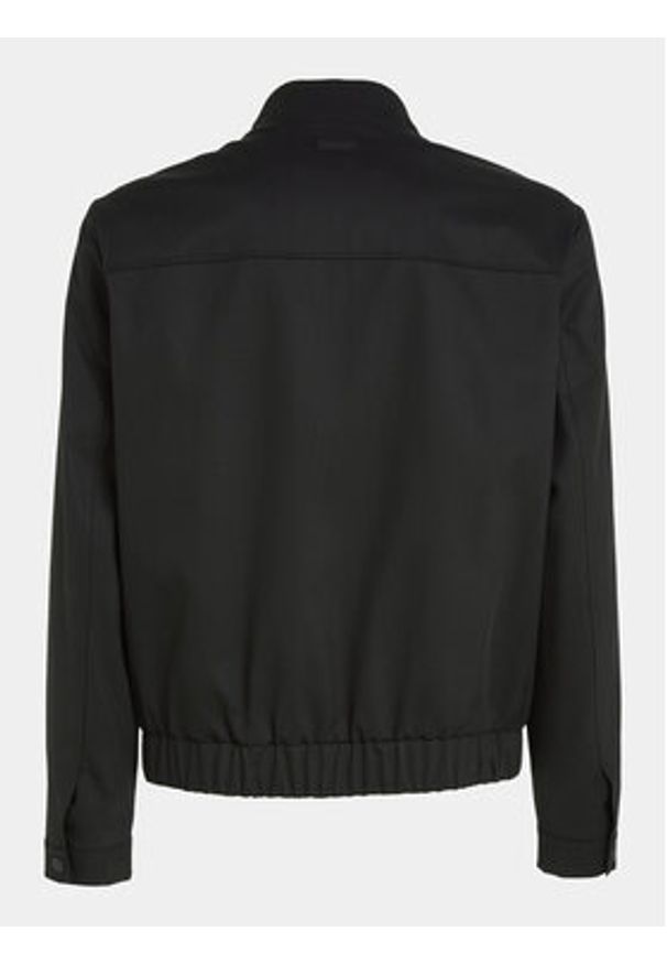 Calvin Klein Kurtka bomber K10K112074 Czarny Regular Fit. Kolor: czarny. Materiał: syntetyk