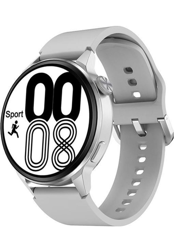 DT NO.1 - Smartwatch DT No.1 DT4+ Szary. Rodzaj zegarka: smartwatch. Kolor: szary