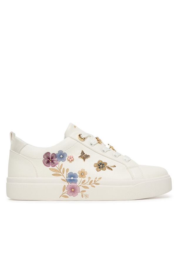 Aldo Sneakersy Springflowers 14295810 Biały. Kolor: biały. Materiał: skóra
