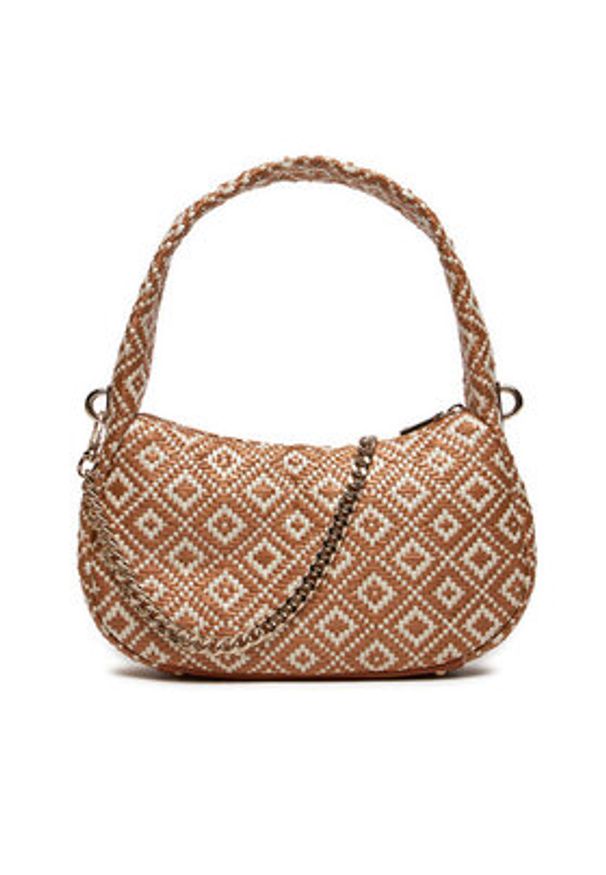 Guess Torebka Rianee Hobo HWWR92 28020 Brązowy. Kolor: brązowy. Materiał: skórzane