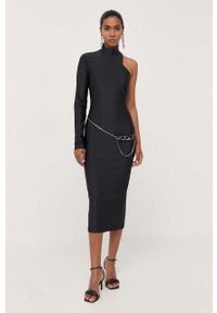 Patrizia Pepe pasek damski kolor szary. Kolor: szary #4