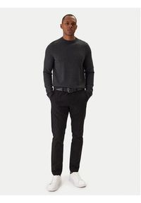 BOSS Sweter H-Hestro 50549986 Czarny Regular Fit. Kolor: czarny. Materiał: wełna #3