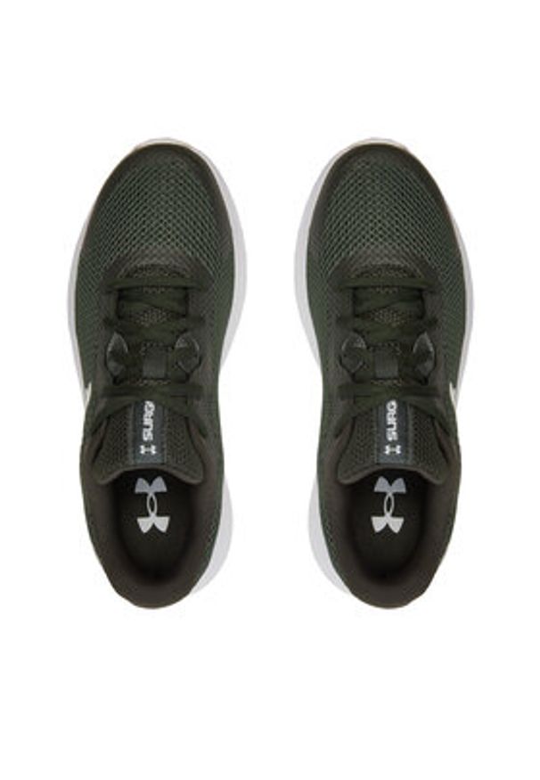 Under Armour Buty do biegania Ua Bgs Surge 3 3024989-300 Zielony. Kolor: zielony. Materiał: materiał