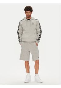 Adidas - adidas Bluza adicolor Classics 3-Stripes JY1376 Szary Regular Fit. Kolor: szary. Materiał: bawełna #4
