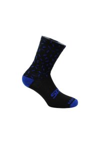 SIXS - Skarpety rowerowe Merinos Socks. Kolor: czarny, niebieski, wielokolorowy. Materiał: wełna