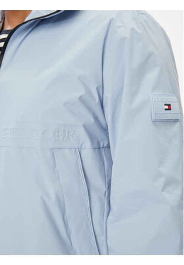 TOMMY HILFIGER - Tommy Hilfiger Kurtka przejściowa Portland MW0MW34456 Błękitny Regular Fit. Kolor: niebieski. Materiał: syntetyk