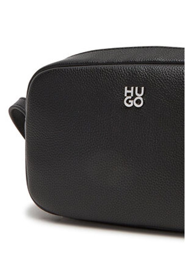 Hugo - HUGO Torebka Chris 2.0 50546978 Czarny. Kolor: czarny. Materiał: skórzane
