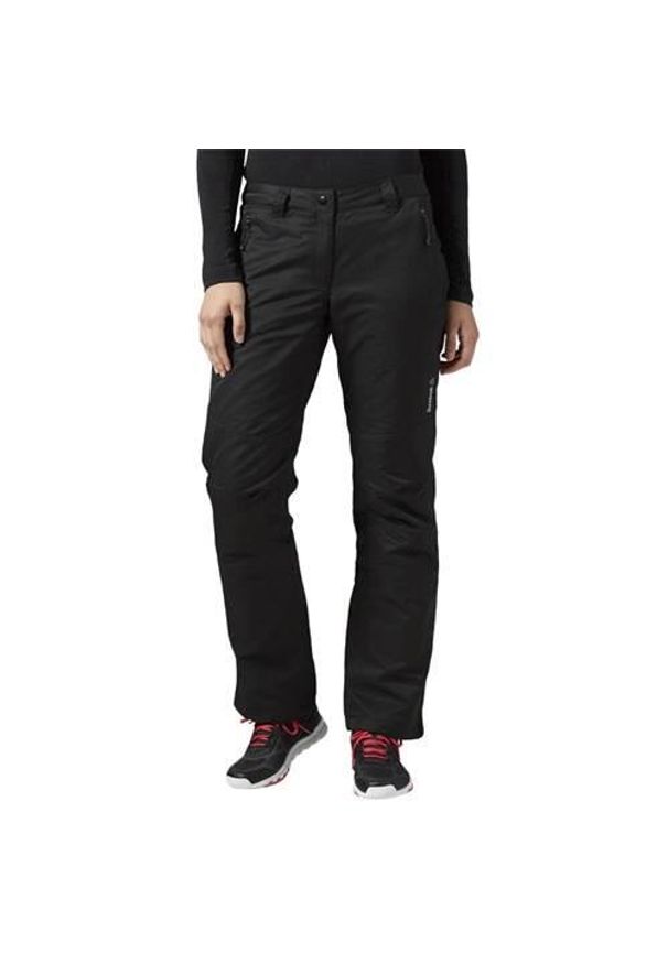 Spodnie sportowe damskie Reebok Foundation Padded. Kolor: czarny. Długość: długie