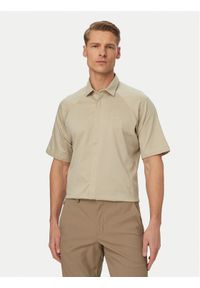 BOSS Koszula Excurse S 50554450 Beżowy jasny Regular Fit. Kolor: beżowy. Materiał: bawełna #1