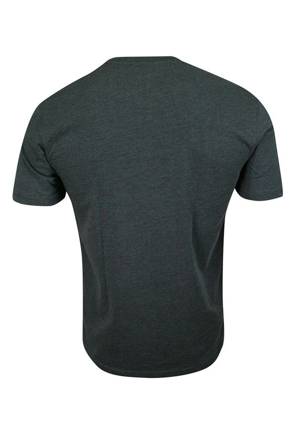 Pako Jeans - T-shirt Grafitowy, Szary, 100% Bawełna, z Nadrukiem, Męski, Krótki Rękaw, U-neck -PAKO JEANS. Okazja: na co dzień. Kolor: szary. Materiał: bawełna. Długość rękawa: krótki rękaw. Długość: krótkie. Wzór: nadruk. Styl: casual