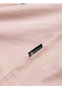 Ombre Clothing - Męski t-shirt bawełniany z nadrukiem California - różowy V2. Kolor: różowy. Materiał: bawełna. Wzór: nadruk. Sezon: lato. Styl: klasyczny #5
