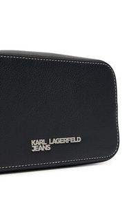 Karl Lagerfeld Jeans Torebka A3W30012 Czarny. Kolor: czarny. Materiał: skórzane #3