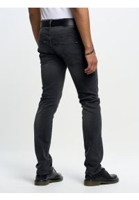 Big-Star - Spodnie jeans męskie dopasowane Martin 953. Okazja: na co dzień. Kolor: czarny. Styl: casual, elegancki #3