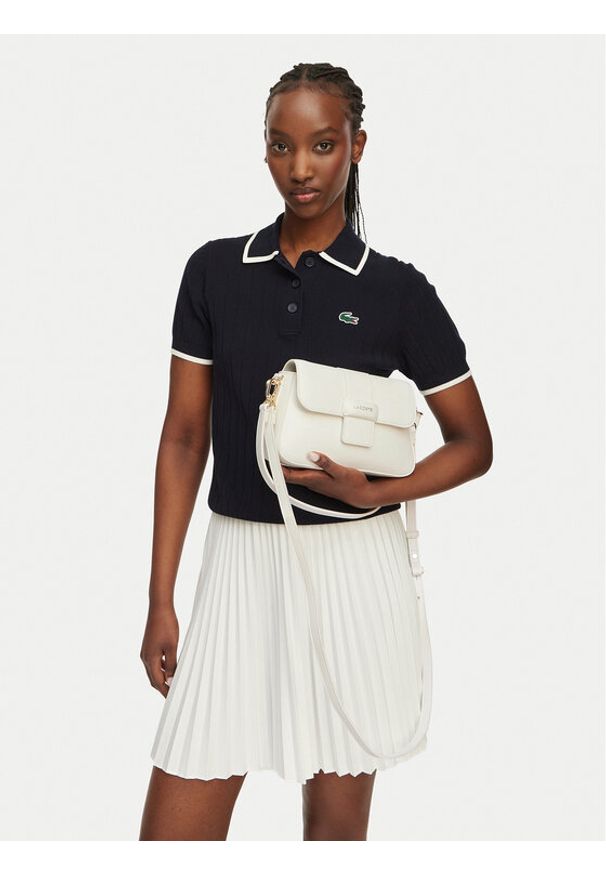 Lacoste Torebka NF5152AU Szary. Kolor: szary. Materiał: skórzane