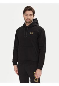 EA7 Emporio Armani Bluza 7M000570 AF10377 MC004 Czarny Regular Fit. Kolor: czarny. Materiał: bawełna #1