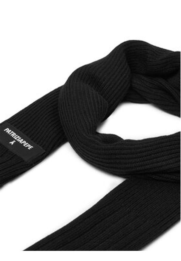 Patrizia Pepe Szalik 2F0110/K9O3A-K103 Czarny. Kolor: czarny. Materiał: wełna