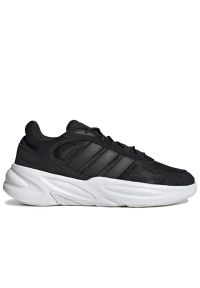 Adidas - Buty adidas Ozelle Cloudfoam Lifestyle Running GX6763 - czarne. Zapięcie: sznurówki. Kolor: czarny. Materiał: materiał, guma. Szerokość cholewki: normalna. Model: Adidas Cloudfoam. Sport: bieganie